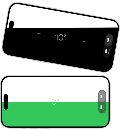 iPhone as a level