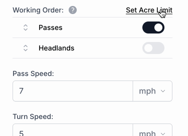 set-acre-limit